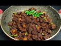 Kerala Style Beef Fry Under 2 Minutes | Christmas Special | Green Garnish Recipes | #beefrecipe