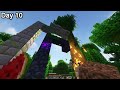 I Survived 100 Days In A JUNGLE ONLY World In Minecraft Hardcore!