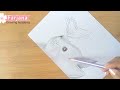 How to draw a cat with butterfly - pencil sketch for beginners ||  step by step drawing