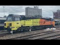 Trains at Crewe and Tamworth FT midland pulman 86s 87s and more