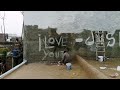 white cement se I love YouTube likh diya😍|I love YouTube with white cement|Ali paint work