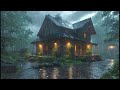 Soothing Rain and Thunderstorm Sounds for Sleeping - Insomnia goes away in 3 minutes