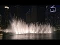 Dubai Fountain show (Michael Jackson - Thriller)