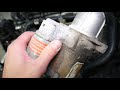 HYUNDAI SANTA FE ENGINE STARTER REPLACEMENT REMOVAL LOCATION