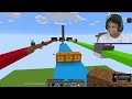 Minecraft : LUCKY BLOCK RUN !!! Who Wins? MALAYALAM