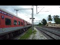 17315 Vascodagama - Velankani Weekly express Departure from Ranebennur Lead by KJM WDP4D 40438