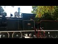 Tocando La Campana de La Locomotora Borsig Alemana N°439 En El Museo Ferroviario de Stgo.🇨🇱🏞️🚂🚃🚃🚃🚃