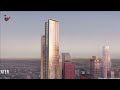 What are the tallest towers under construction in Los Angeles in 2024-2030