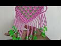 Macrame Teddy jhula full tutorial for beginners / Macrame or motiyo se bnaye sunder jhula