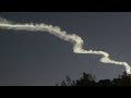 SpaceX Launches Starlink 9-1 Mission From Vandenberg, California as seen in Hemet, CA