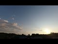 Wschód słońca pod Łodzią czerwiec 2024 timelaps #3 Sunrise