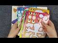 🌈ToyASMR🌈 Decorate with Sticker Book Rainbow Friends ✨ #paperdiy #asmr #rainbowfriends