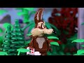 Best of Coyote VS Roadrunner LEGO Stop Motion Cartoon for Kids