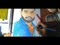 How to Draw Rohit Sharma - A Step by Step Tutorial //Rohit Sharma drawing step by step