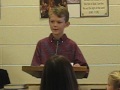 8 Year old Benjamin giving talk on Jesus Christ: The Son of God