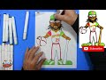 How to Draw Fernando Tatis Jr. - San Diego Padres City Connect Uniform