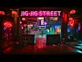 Desktop Lively Wallpaper: Cyberpunk 2077 Jig Jig Street - 1920x1080p HD 60fps.