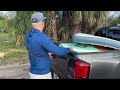 Paddle board fishing is crazy!