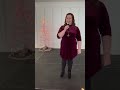 Amber sings “Man With the Bag” at the Pluralsight Christmas party