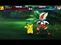 MUGEN - Pikachu vs Cinderace