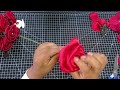 Tutorial🌹✨ Lograrás HACER una Espectacular ROSA ETERNA TEXTIL Como un(a) Experto(a)🌹