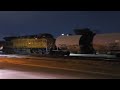 Epic Train Meet w/Horn Duel at Pueblo Viejo Park in El Paso, TX! (Ft. Tank Car on Flat Car)