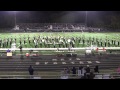 MayoHS Marching Band 15Oct2014 Halftime