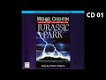 JURASSIC PARK by Michael Crichton - Unabridged Audiobook - Read by William Roberts - Segment 01