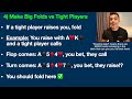 9 FLOP, TURN, RIVER Poker Tips For Beginners (Just Do This!)