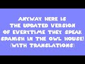 Everytime Luz speaks Spanish in The Owl House (Updated S1 Full)