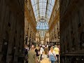 Sunday afternoon at Galleria Vittorio Emanuele II, Milan, Italy