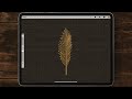 Goldwork Art Box - Embroidery Brushes for Procreate | Preview