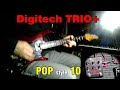 Digitech TRIO Plus POP10 Blues from scratch with replaced bass