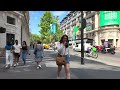 Paris, France 🇫🇷  - Paris summer heat- Paris 4K HDR walking Tour - Paris 2024