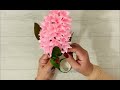 DIY || Satin Ribbon Flowers/How to make hyacinth flowers with satin ribbon