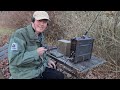 WW2 German  Panzer radio  Feldfu.f in use.