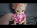 Baby Alive Jasmine steals Kimmy's build A bear plush outta anger