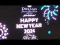 1st January 2024 | Happy New Year | Full firework display | 4K |  ‘Dreams Lanzarote Playa Dorada’