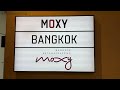 MOXY Bangkok , Newest hip hotel in Silom, Room Tour (in 4k)