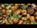 Butter garlic pepper mushroom dry🍄 😋 |Delicious butter garlic mushroom recipe| D.D.H.B Amu's kitchen