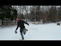 Vsauce Michael playing in snow