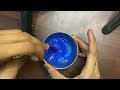 How to make Blue Slime with water // DIY Blue Slime // Making Slime at home // #blueslime #slime