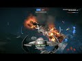Starfighter Assault Gameplay - D'Qar (First Order) Star Wars Battlefront II
