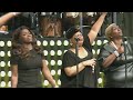 Leandria Johnson sings at Brandon Smiley’s (son of Rickey Smiley) funeral