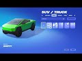 *NEW* Fortnite Rocket Racing SUV : TESLA CYBERTRUCK