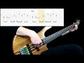 Marvin Gaye - What's Going On (Bass Cover) (Play Along Tabs In Video)