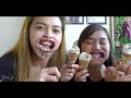 Speak Out Challenge + Eating Ice Cream! Sakit sa PANGA! 🤣