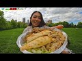 【屋台飯】ニューヨークで行列する謎のローカル飯は○○だった...🇺🇸🗽