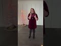 Amber sings “Let It Snow” at the Pluralsight Christmas Party