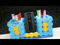 Ide Kreatif Tutup Botol Plastik | Pen Stand / Pen Holder with Plastik Bottle Caps